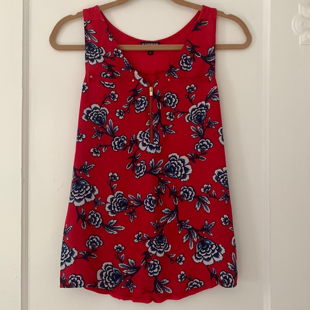 Sleeveless Express blouse size small